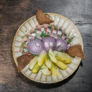 Сельдь с картофелем