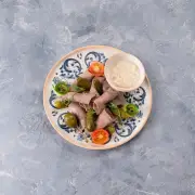 Язык с хреном