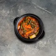 Рагу из косули в горшочке