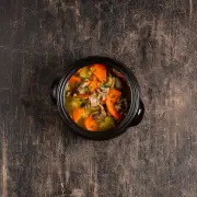 Похлёбка с куриными потрошками