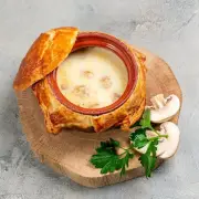 Шампиньоны по-боярски