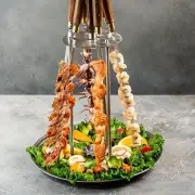 Шашлык из морепродуктов