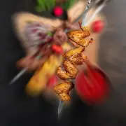 Шашлык из куриных крыльев